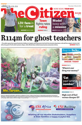 Cover of The Citizen (KZN)