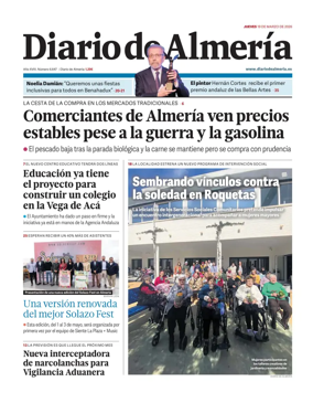 Cover of Diario de Almeria