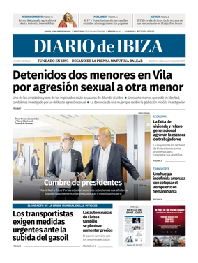 Cover of Diario de Ibiza