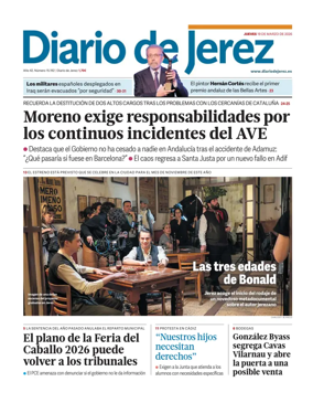 Cover of Diario de Jerez