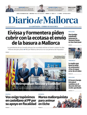 Cover of Diario de Mallorca