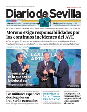 Cover of Diario de Sevilla