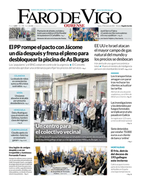 Cover of Faro de Vigo (Ourense)