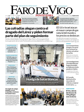 Cover of Faro de Vigo (Pontevedra)