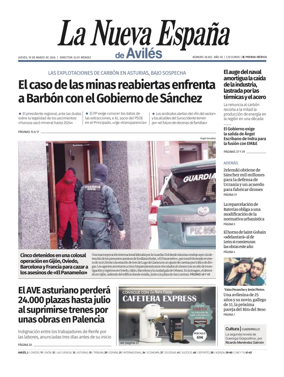 Cover of La Nueva Espana (Aviles)
