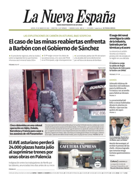 Cover of La Nueva Espana