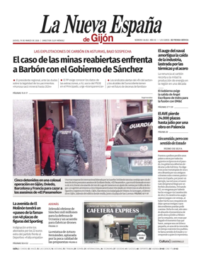 Cover of La Nueva Espana (Gijon)