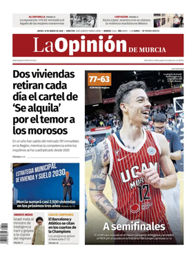 Cover of La Opinion de Murcia