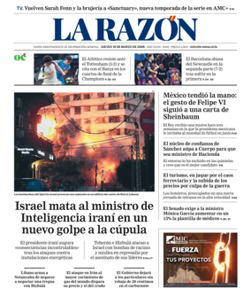 Cover of La Razon (Andalucia)