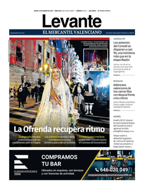 Cover of Levante EMV (Safor)