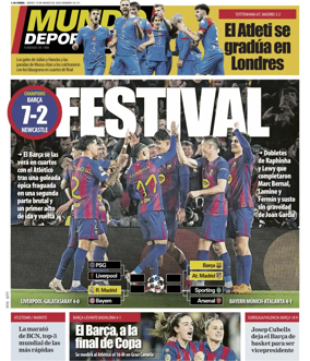 Cover of Mundo Deportivo (At. Madrid)