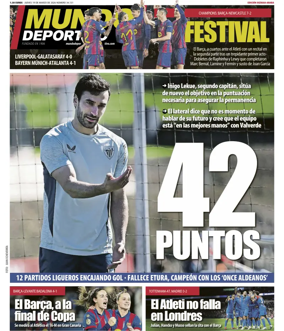 Cover of Mundo Deportivo (Bizkaia-Araba)