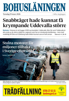 Cover of Bohuslaningen