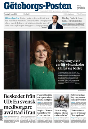 Cover of Goteborgs-Posten