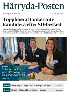 Cover of Harryda-Posten