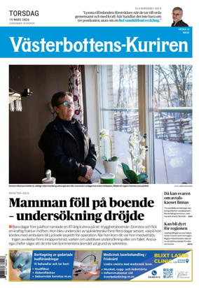 Cover of Vasterbottens-Kuriren