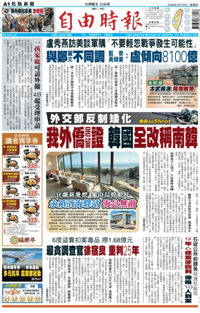 Cover of Liberty Times