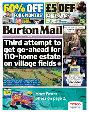 Cover of Burton Mail