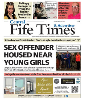 Cover of Central Fife Times