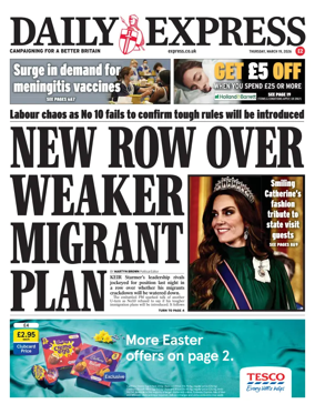 Cover of Daily Express