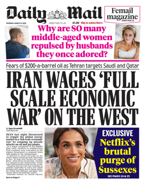 Cover of Daily Mail