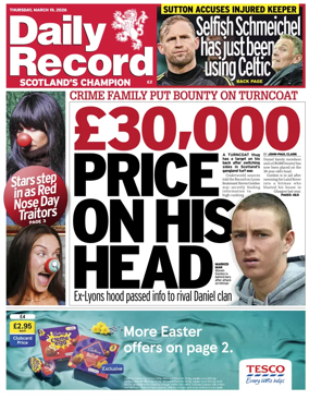 Cover of Daily Record