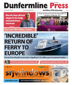 Cover of Dunfermline Press