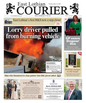 Cover of East Lothian Courier