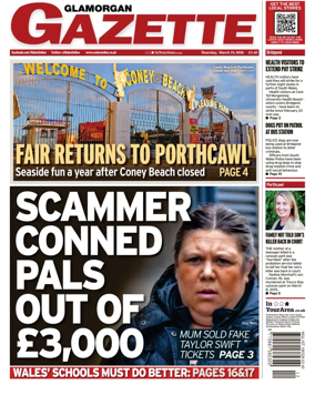 Cover of Glamorgan Gazette