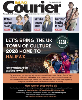Cover of Halifax Courier