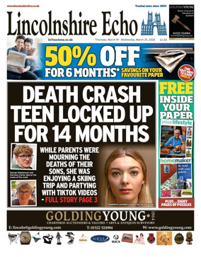 Cover of Lincolnshire Echo