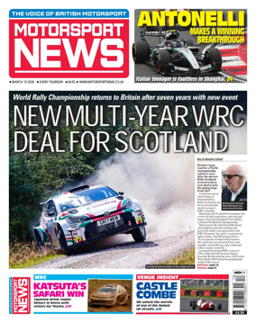 Cover of Motorsport News