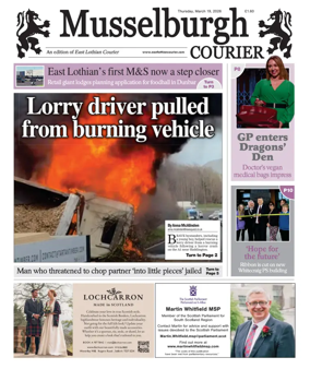 Cover of Musselburgh Courier