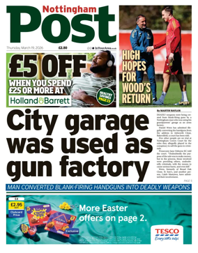 Cover of Nottingham Post