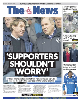 Cover of Portsmouth News