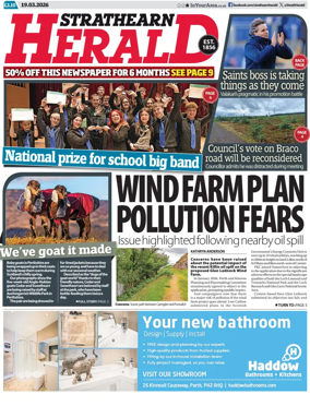 Cover of Strathearn Herald