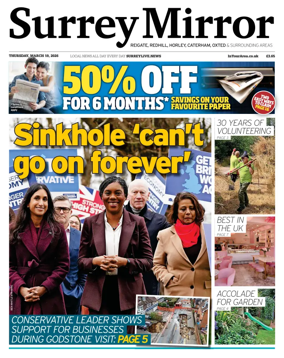 Cover of Surrey Mirror