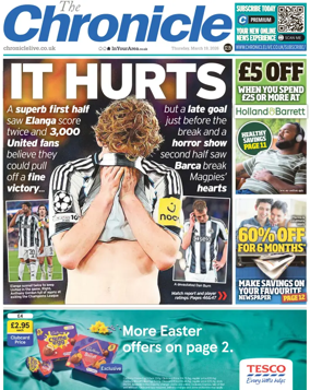 Cover of The Chronicle (UK)