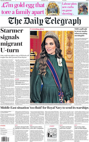Cover of The Daily Telegraph