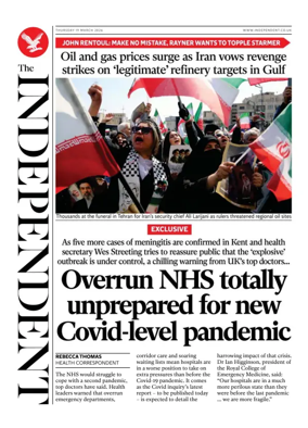 Cover of The Independent