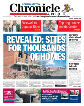 Cover of The Northampton Chronicle and Echo