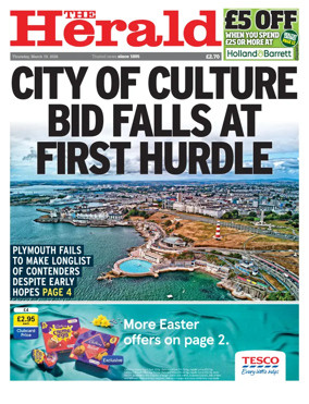 Cover of The Plymouth Herald