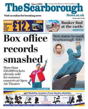 Cover of The Scarborough News