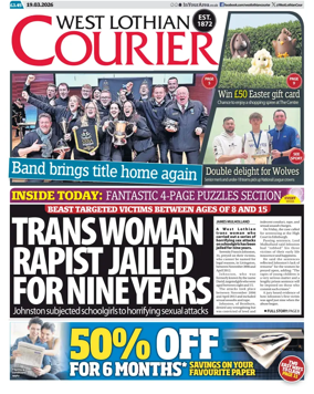 Cover of West Lothian Courier