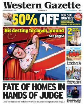 Cover of Western Gazette