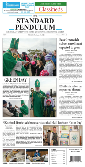 Cover of East Greenwich Pendulum