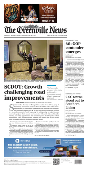 Cover of The Greenville News