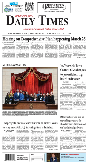 Cover of Kent County Daily Times