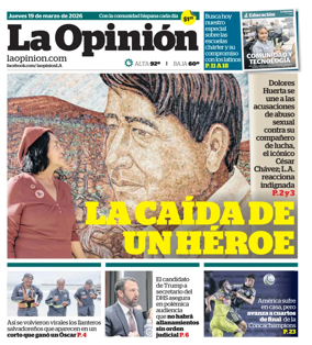 Cover of La Opinion