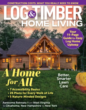Cover of Log & Timber Home Living